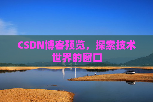 CSDN博客预览,探索技术世界的窗口